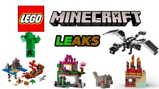 LEGO MINECRAFT LEAKS SUMMER 2024  18 SET [upl. by Almena]