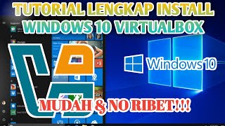 Panduan Lengkap Instal Windows 10 di VirtualBox Mudah amp Tanpa Ribet 🚀 FULL TUTORIAL [upl. by Ehtyde17]