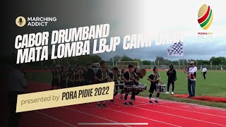 PORA PIDIE XIV 2022 CABOR DRUMBAND  LBJP CAMPURAN 600 M [upl. by Odlavu]