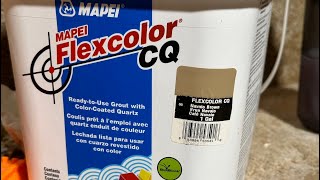 Mapei Flexcolor CQ Acrylic Grout [upl. by Airotahs]