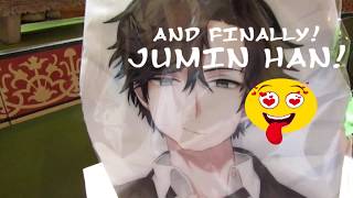 My new Jumin Han Body Pillow from Cheritz [upl. by Eenobe]