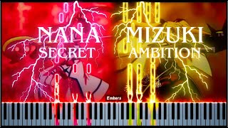 Nana Mizuki  Secret Ambition  StrikerS Opening Professional Piano Tutorial [upl. by Arundel]