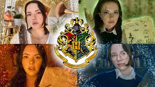 Harry Potter ASMR 15 HOURS  Hufflepuff Gryffindor Slytherin Ravenclaw Adventure [upl. by Deloria]