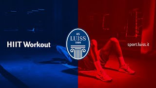 Ottava sessione di Impacto Training per AS Luiss HIIT Workout [upl. by Ditmore]