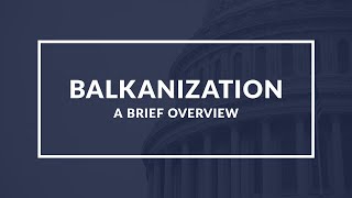 Balkanization Understanding the Political and Ethnic Division of a Region [upl. by Bronny92]