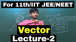 Vector  Lecture2 Triangle Law of Vector Addition  For IIT JEENEET ByKartikey SirIIT BHU [upl. by Sanoy]