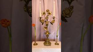 Repairing a vintage candelabra [upl. by Twitt]