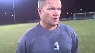 UNCW Head Coach Paul Cairney Coastal Carolina postgame 91913 [upl. by Edals299]