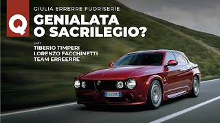 Alfa Romeo Giulia ErreErre Fuoriserie dalla polemica social alla realtà [upl. by Ursa]