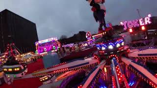 We went to Stoke WINTER WONDERLAND for Fun Fair 2024 [upl. by Anawad]