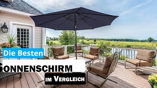 Besten Sonnenschirm im Vergleich  Top 5 Sonnenschirm Test [upl. by Ekal51]