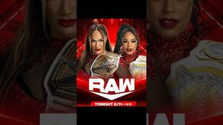 WWE  NIA JAX VS BIANCA BELAIR  SURVIVOR SERIES WAR GAMES ADVANTAGE MATCH  RAW 25112024 [upl. by Willamina]