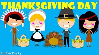 Thanksgiving Day for kids  Thanksgiving history for kids  A Thanksgiving Tales [upl. by Moclam]