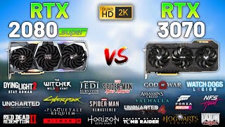 RTX 2080 SUPER vs RTX 3070 in 2023 Test in 20 Games quotHow Big is The Differencequot [upl. by Arev]