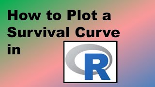 How to Plot a Survival Curve in R [upl. by Ahtan]