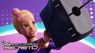 ¡ENTRENAMIENTO DEL ESCUADRÓN 🕵️‍♀️ Barbie Escuadrón Secreto  Películas de Barbie En Español Latino [upl. by Avad]