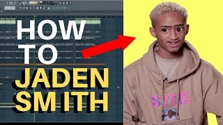 IN 2 MINUTES How To Make a Jaden Smith Type Beat 2019 [upl. by Ynohtnanhoj]