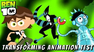 Ben 10 Classic XLR8 Transformation Animation Test Bens18th [upl. by Lebiram]