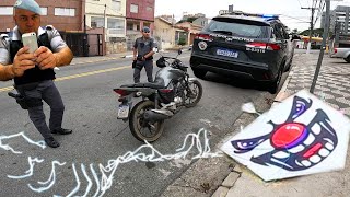 POLICIA NA COLA DO RESGATE DO PIPÃO DO PALHAÇO AS 700 DA MANHA AS PIPAS JÁ ESTAVAM CAINDO NAS RUAS [upl. by Hastie161]