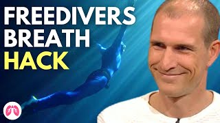 World Champion Freediver REVEALS ULTIMATE Breathing Technique [upl. by Leid957]