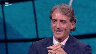 Roberto Mancini  Che tempo che fa 20052018 [upl. by Finnegan]