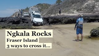 Ngkala Rocks FRASER ISLAND 3 was to cross it [upl. by Tarra]