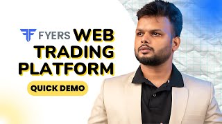 Fyers Web Trading platform Demo [upl. by Eirb]