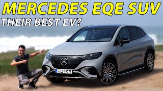 Mercedes EQE SUV driving REVIEW  best Mercedes EV [upl. by Auoh504]