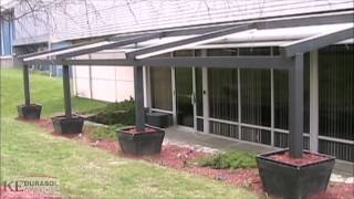 Durasol Awnings quotThe Genniusquot  A Waterproof Retractable Awning [upl. by Nykal43]