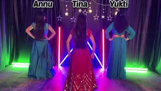 Ghagra SongYJHDDance Cover IDSYukti Tina amp Annu Choreography by Jay Incredible Dance Studio [upl. by Adyan267]