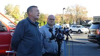 Press Conference following Cannonball Fire in Pompton Lakes NJ  November 9 2024 [upl. by Mara161]