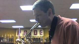 Junior Region Jazz Set III quotFunkquot Bari Sax [upl. by Enileuqcaj]