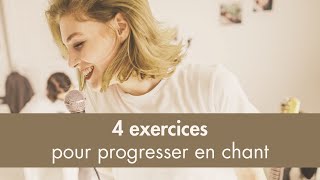 4 exercices quotidien pour améliorer votre technique vocale [upl. by Ednarb]