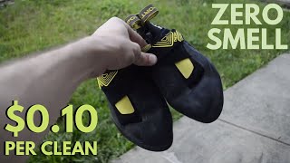 EASIEST Way To Deodorize Climbing Shoes [upl. by Terej]