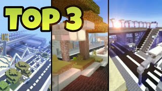 Top 3 Shaders for LowEnd Devices for Minecraft PE  Pocket Edition [upl. by Barbette]