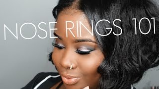 ♡ Nose Rings 101 Care  Jewelry [upl. by Mcconaghy]