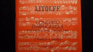 Litolff Scherzo from Concerto Symphonique 4  score [upl. by Ljoka]