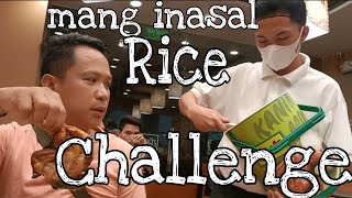 MUkbang Mang inasal Rice Challengelakwatsironghilawvlog [upl. by Hidie]