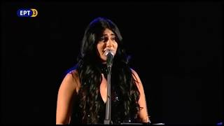 Sarina Cross  Qaduka al mayas  Arabic song live in Greece [upl. by Eessej]