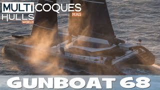 GUNBOAT 68 Catamaran  Boat Review Teaser  Multicoques Mag  Multihulls World [upl. by Tressia]