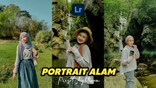 FREE 50 PRESET LIGHTROOM  PORTRAIT ALAM  LIGHTROOM TUTORIAL [upl. by Hamrah]