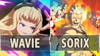 GBVSR🔥Wavie Cagliostro Vs TIER  Sorix Soriz🔥 High Level Gameplay [upl. by Nnahsal543]