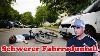 Pietro Lombardi Schwerer Fahrradunfall heute Morgen [upl. by Jaime]