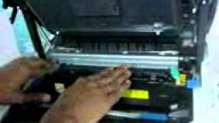 konica 1690 Toner amp Fuser Remove mpeg4 [upl. by Echo]