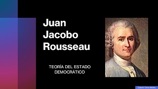 Juan Jacobo Rousseau quotEl contrato socialquot [upl. by Tamra]