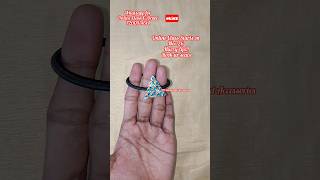 Triangle Hair Ties diy hairties kundanstones ytshorts shorts shortsfeed shortsviral [upl. by Kone964]