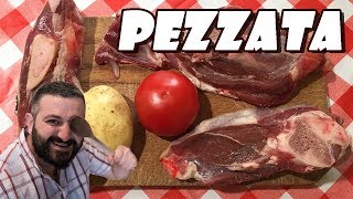 105  Pezzata  Pecora alla cottora ricetta della transumanza [upl. by Diannne441]