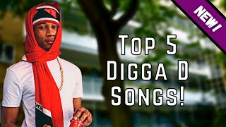 Top 5 BEST Digga D Songs [upl. by Augie]