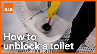 How to unblock a toilet  DIY [upl. by Isnan]