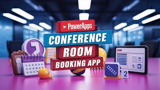 PowerApps Conference Room Booking App [upl. by Malloch]